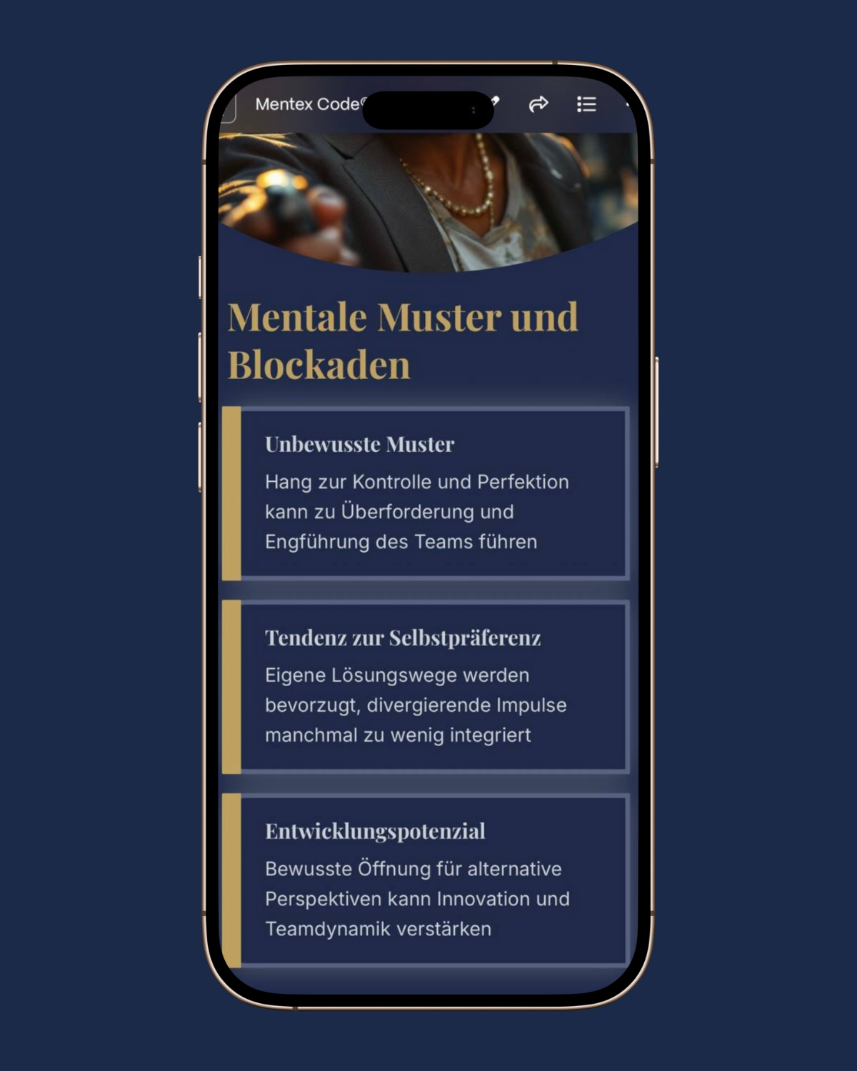 Mentale Muster und Blockaden